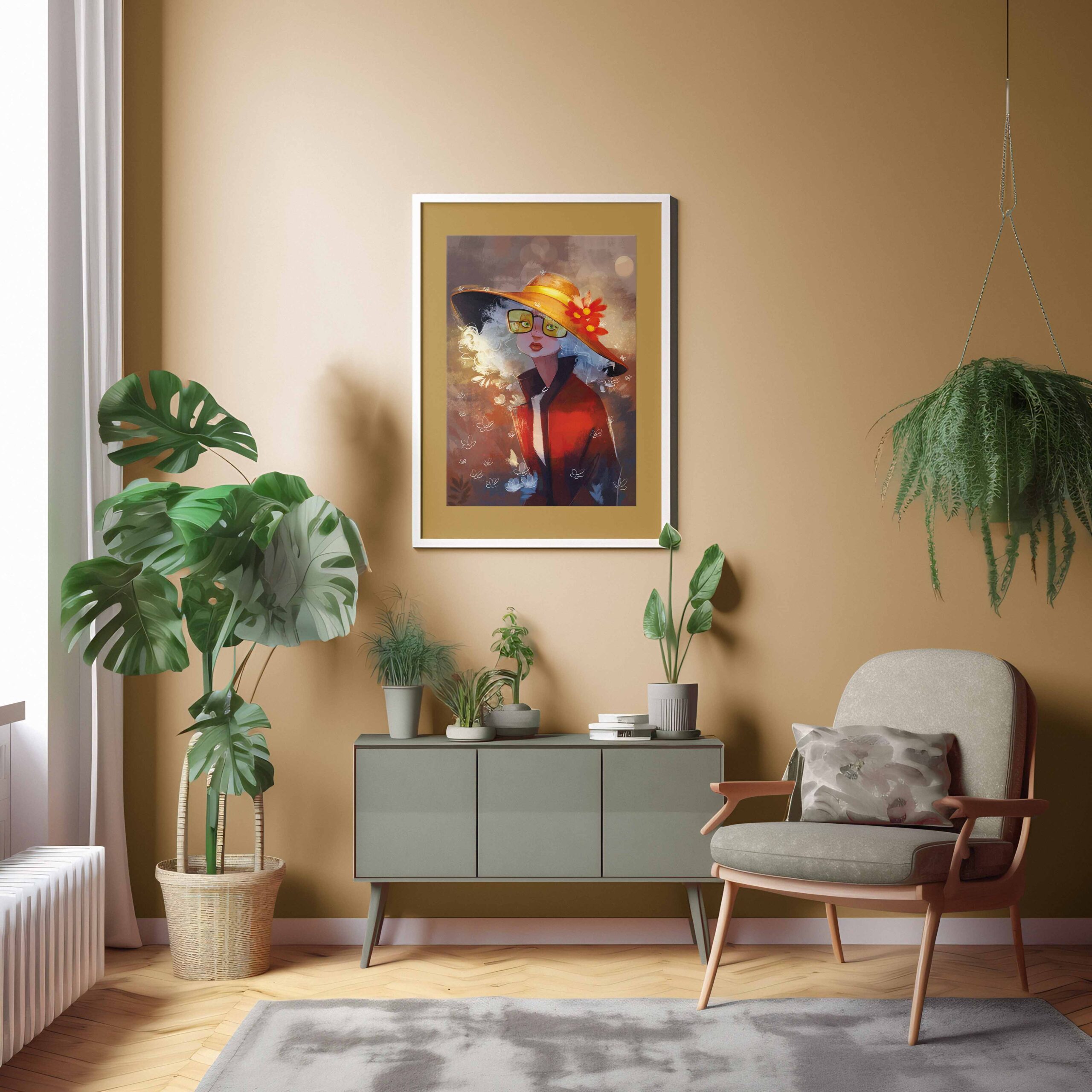 Plakat "Hat" - obrazek 2