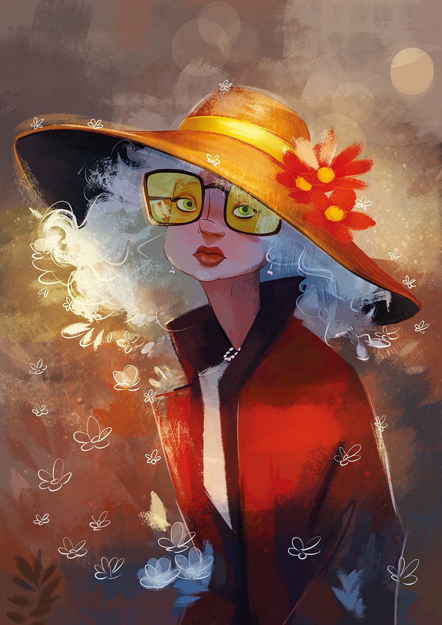 Plakat "Hat" - obrazek 3