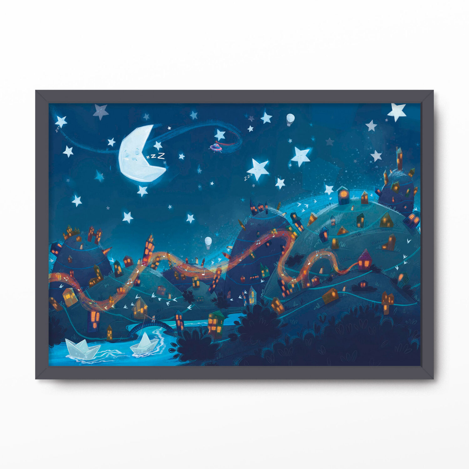 Plakat "Night city"